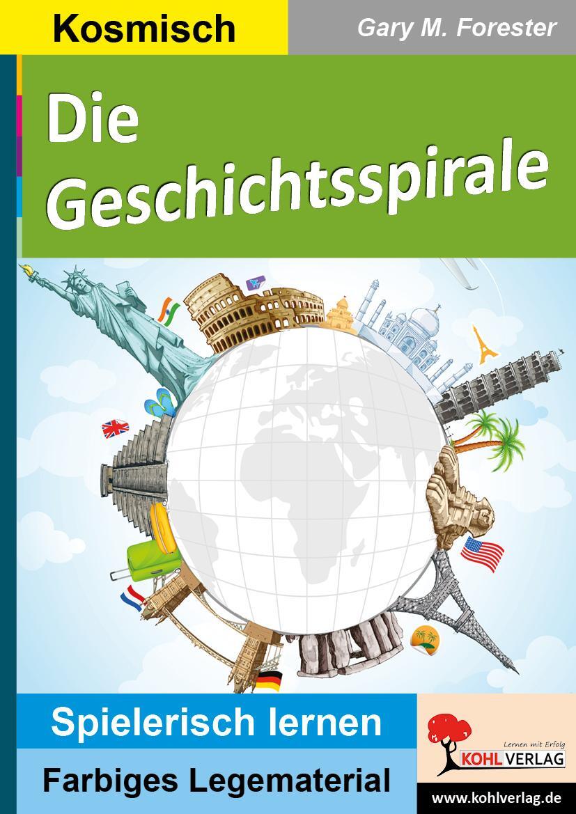 Cover: 9783955130428 | Die Geschichtsspirale | Farbige Segmente zum Ausschneiden | Forester