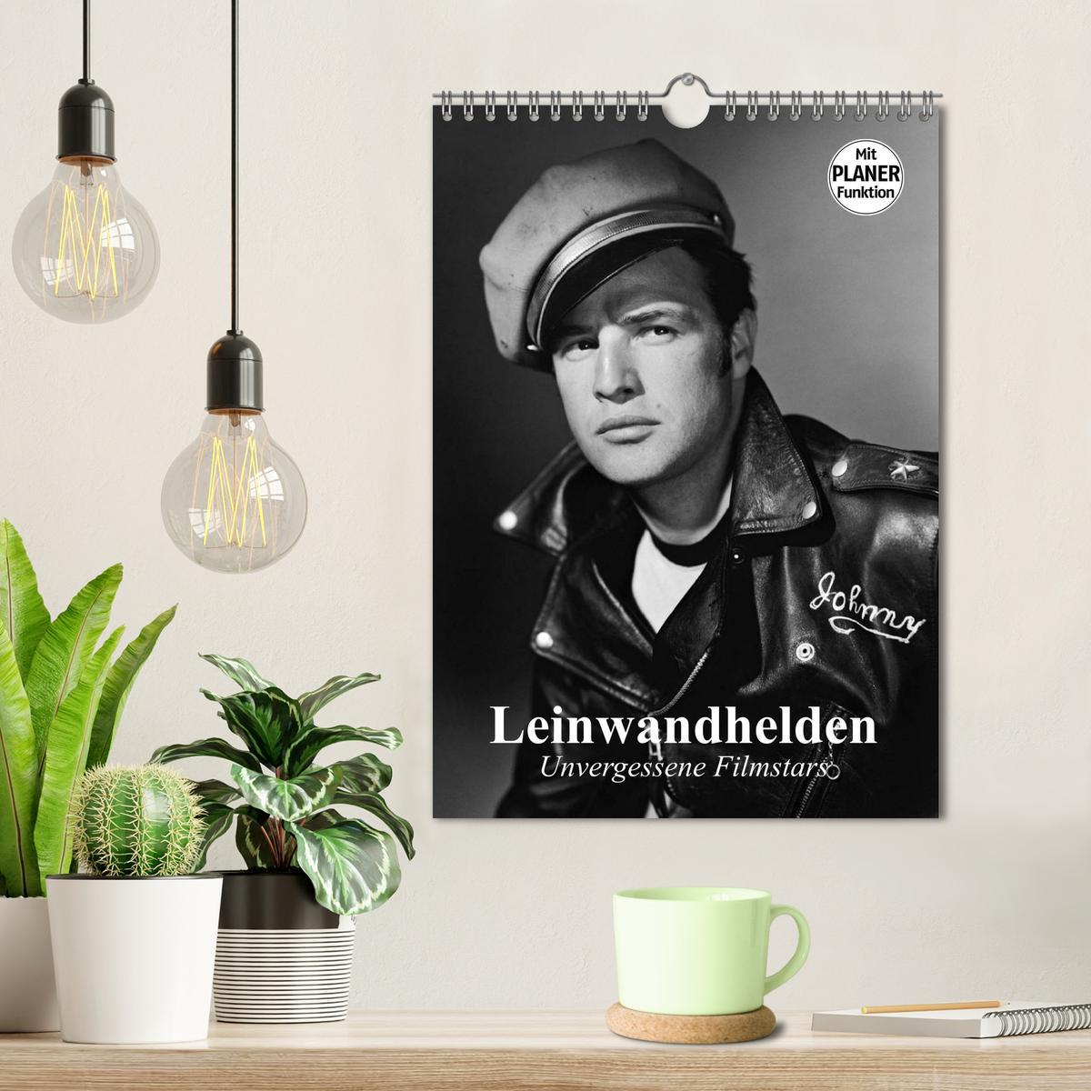 Bild: 9783457019665 | Leinwandhelden. Unvergessene Filmstars (Wandkalender 2025 DIN A4...