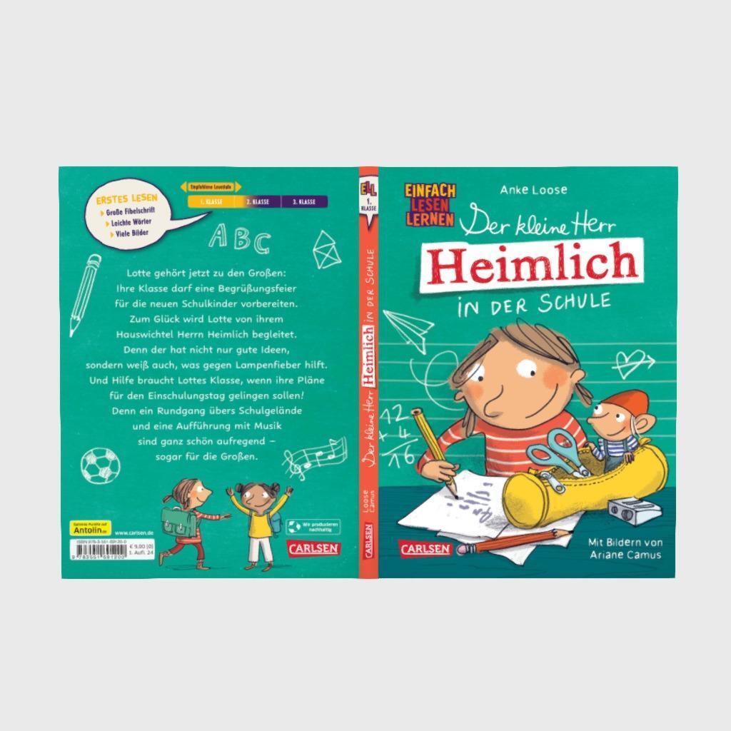 Bild: 9783551691200 | Der kleine Herr Heimlich in der Schule | Anke Loose | Buch | 64 S.