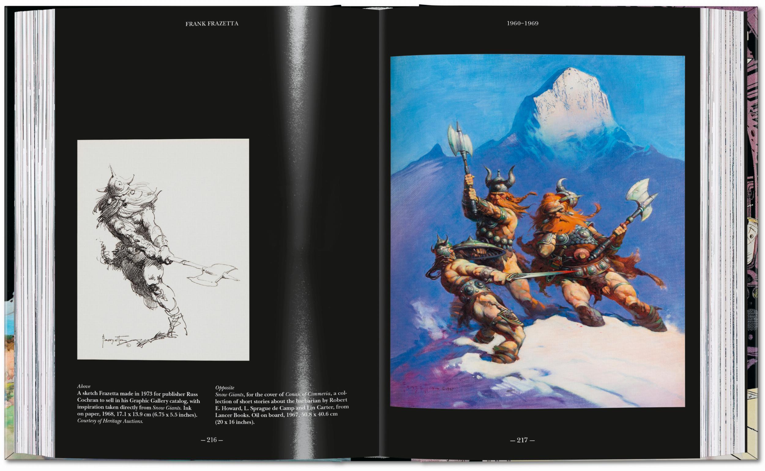 Bild: 9783836597951 | The Fantastic Worlds of Frank Frazetta. 45th Ed. | Dan Nadel (u. a.)