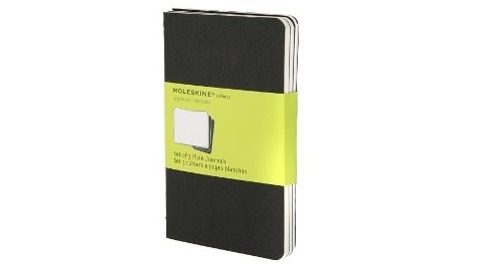 Cover: 9788883704918 | Moleskine Cahier pocket blanko schwarz DIN A6. 3er Pack | Taschenbuch