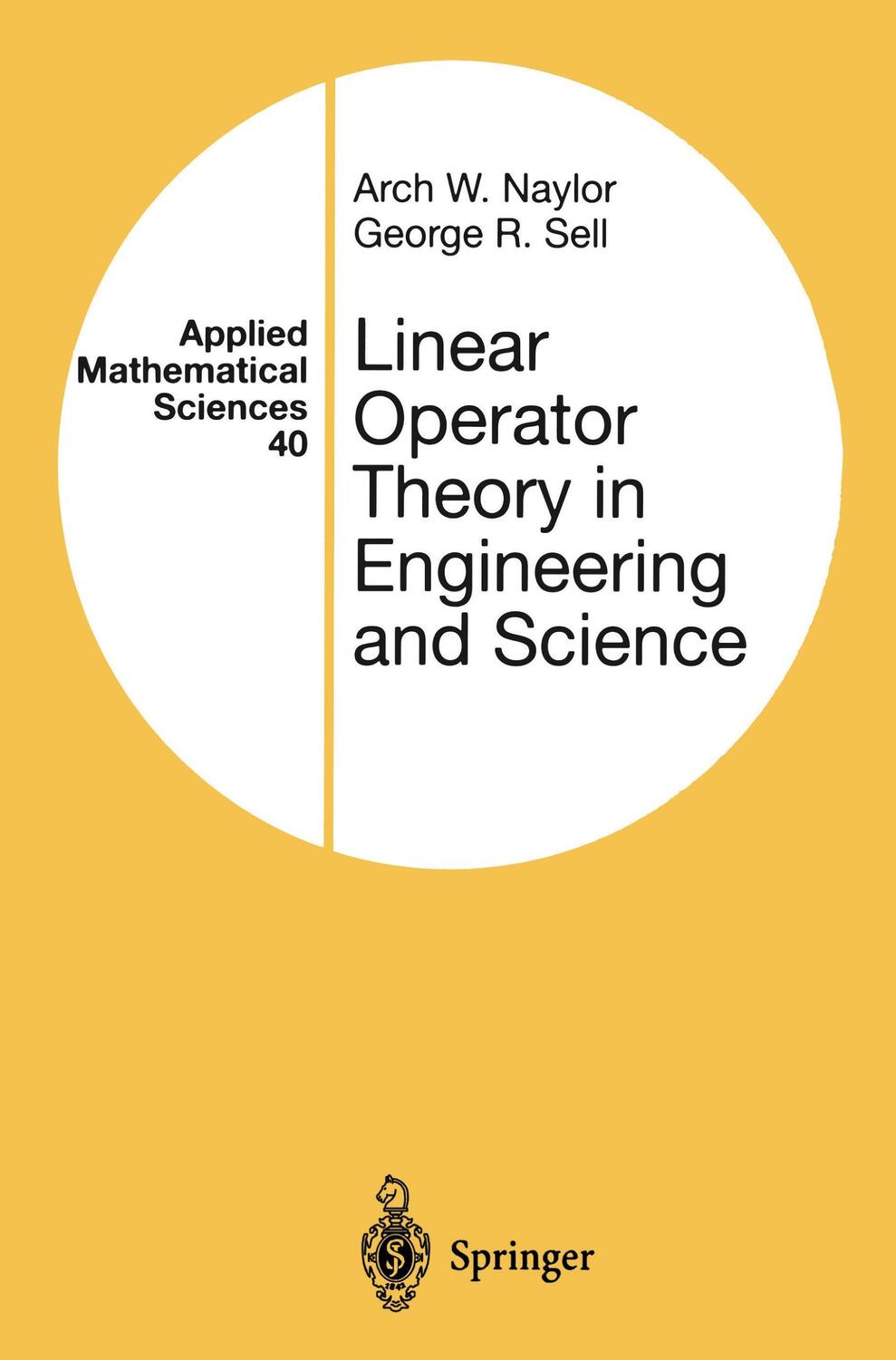 Cover: 9780387950013 | Linear Operator Theory in Engineering and Science | Sell (u. a.) | xv