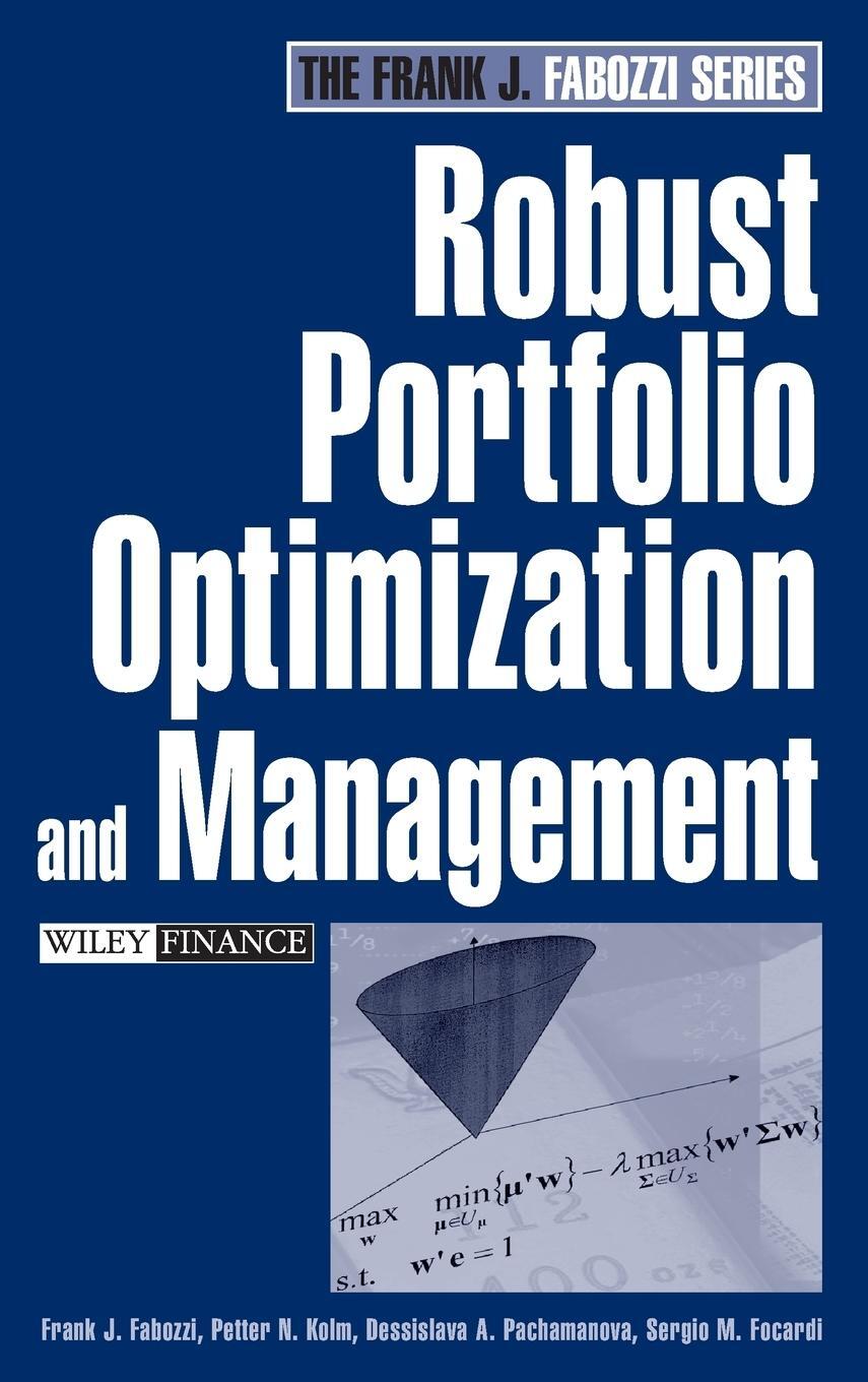 Cover: 9780471921226 | Robust Portfolio Optimization and Management | Frank J. Fabozzi | Buch