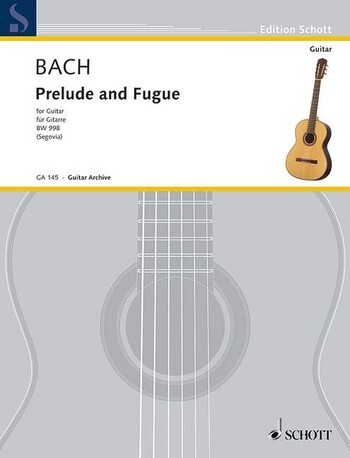 Cover: 9790001095815 | Prelude & Fuga Git. | Johann Sebastian Bach | Buch | Schott Music