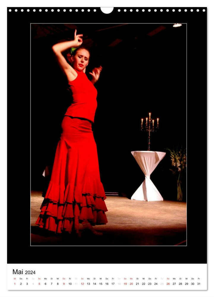 Bild: 9783383373459 | La Luz Flamenco (Wandkalender 2024 DIN A3 hoch), CALVENDO...