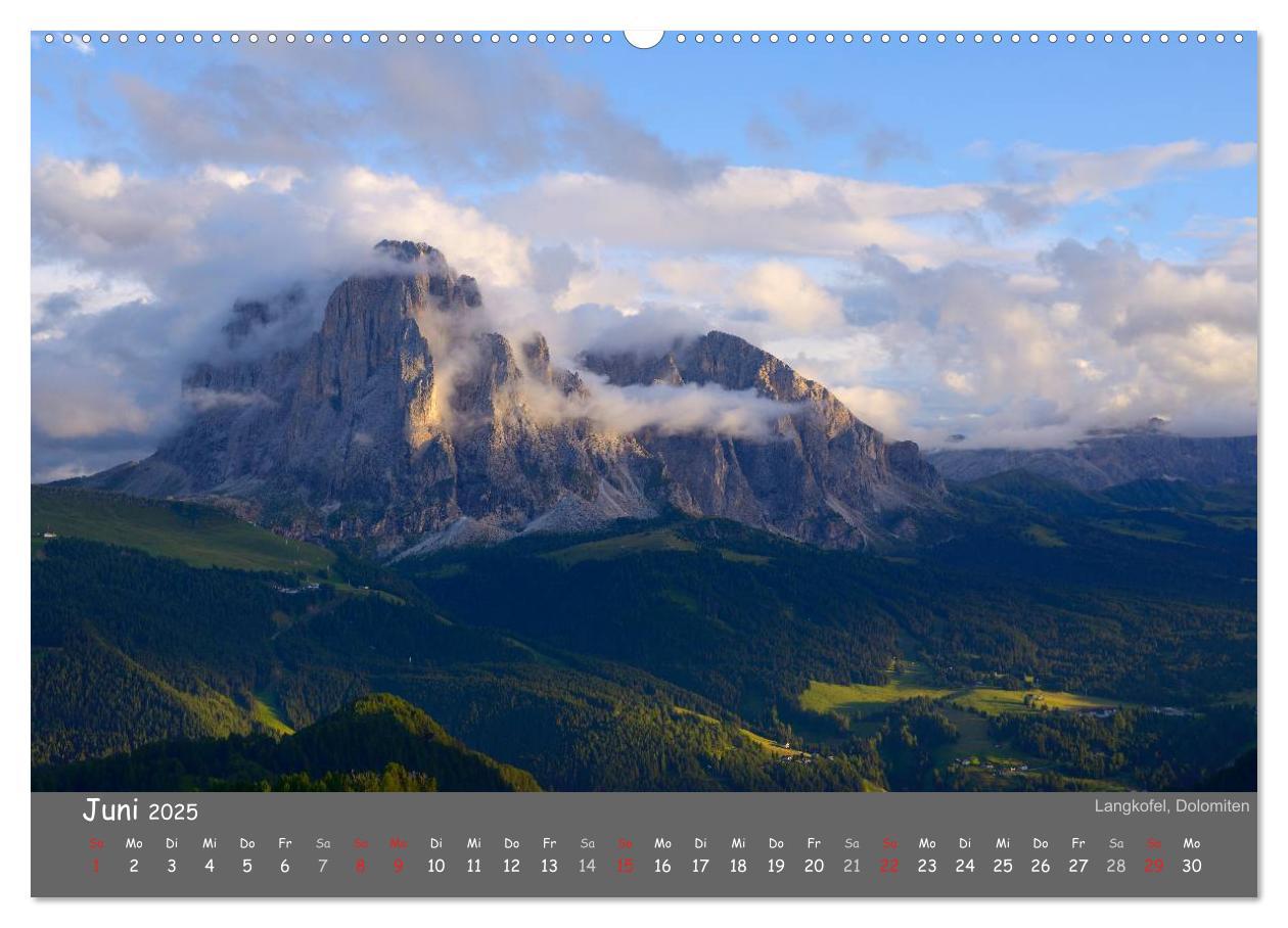 Bild: 9783435841493 | Traumhafte Bergwelt Kalender (Wandkalender 2025 DIN A2 quer),...