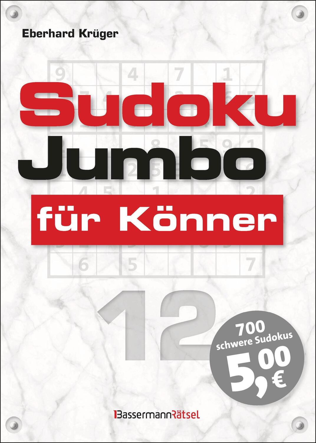 Cover: 9783809448907 | Sudokujumbo für Könner 12 | mittlerer bis hoher Schwierigkeitsgrad