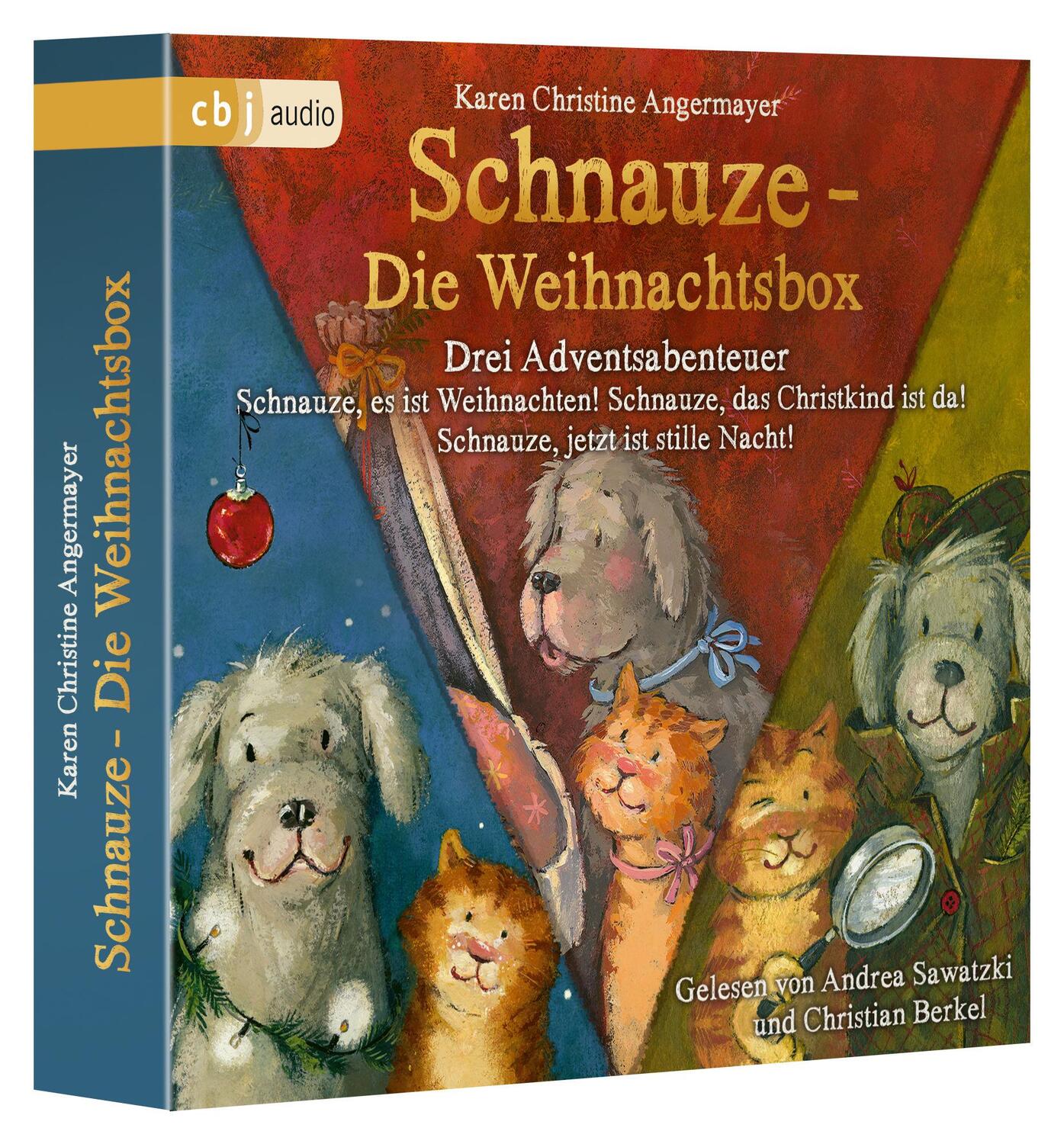 Bild: 9783837149319 | Schnauze - Die Weihnachtsbox | Karen Christine Angermayer | Audio-CD