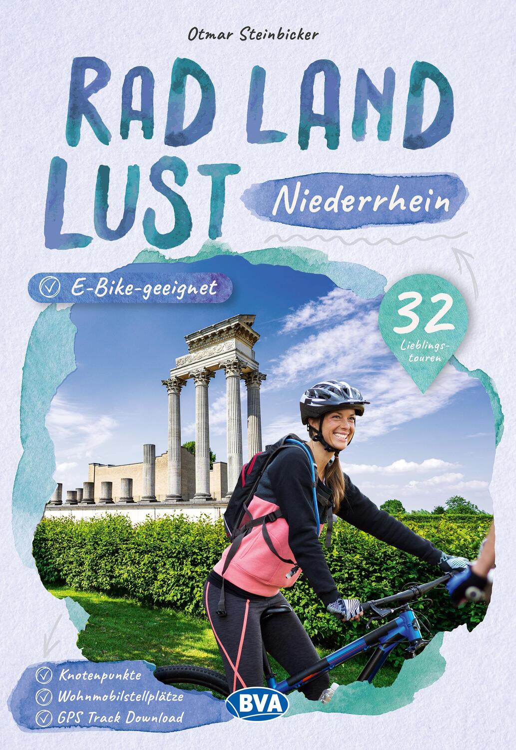 Cover: 9783969900925 | Niederrhein RadLandLust, 32 Lieblingstouren, E-Bike-geeignet mit...