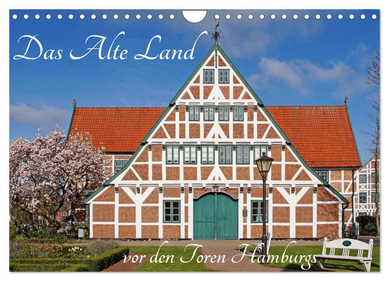 Cover: 9783435481460 | Das Alte Land vor den Toren Hamburgs (Wandkalender 2025 DIN A4...