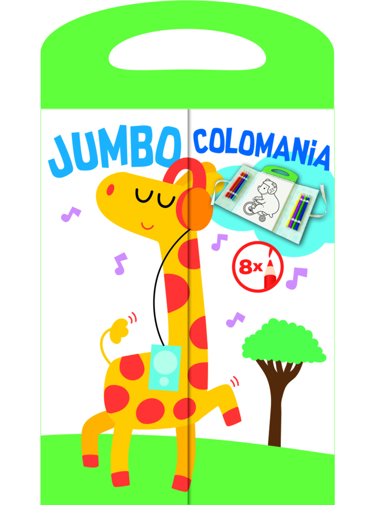 Cover: 9789463993036 | Jumbo Colomania (Giraffe), m. 8 Beilage | Box | Deutsch | 2021