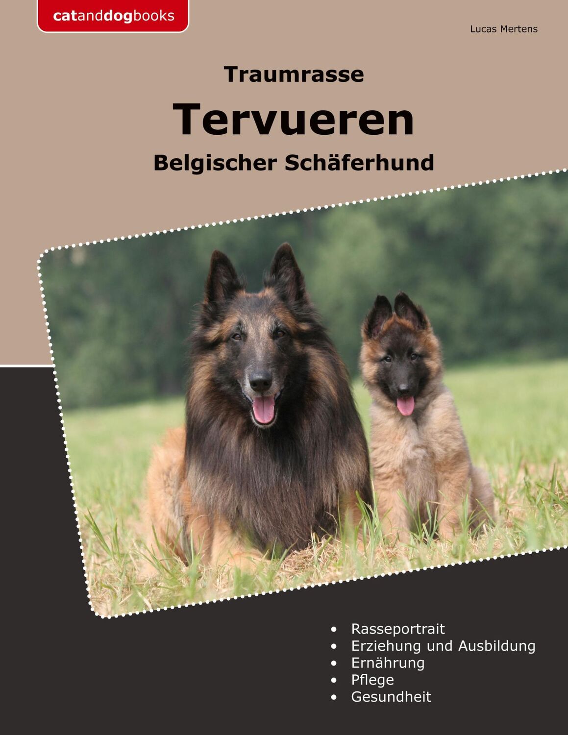 Cover: 9783758314124 | Traumrasse Tervueren | Belgischer Schäferhund | Lucas Mertens | Buch