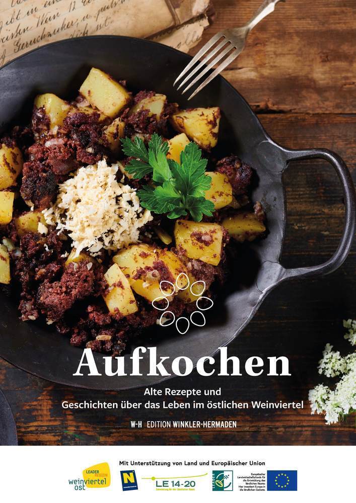 Cover: 9783951980454 | Aufkochen | LEADER Region Weinviertel Ost | Buch | Mit Lesebändchen