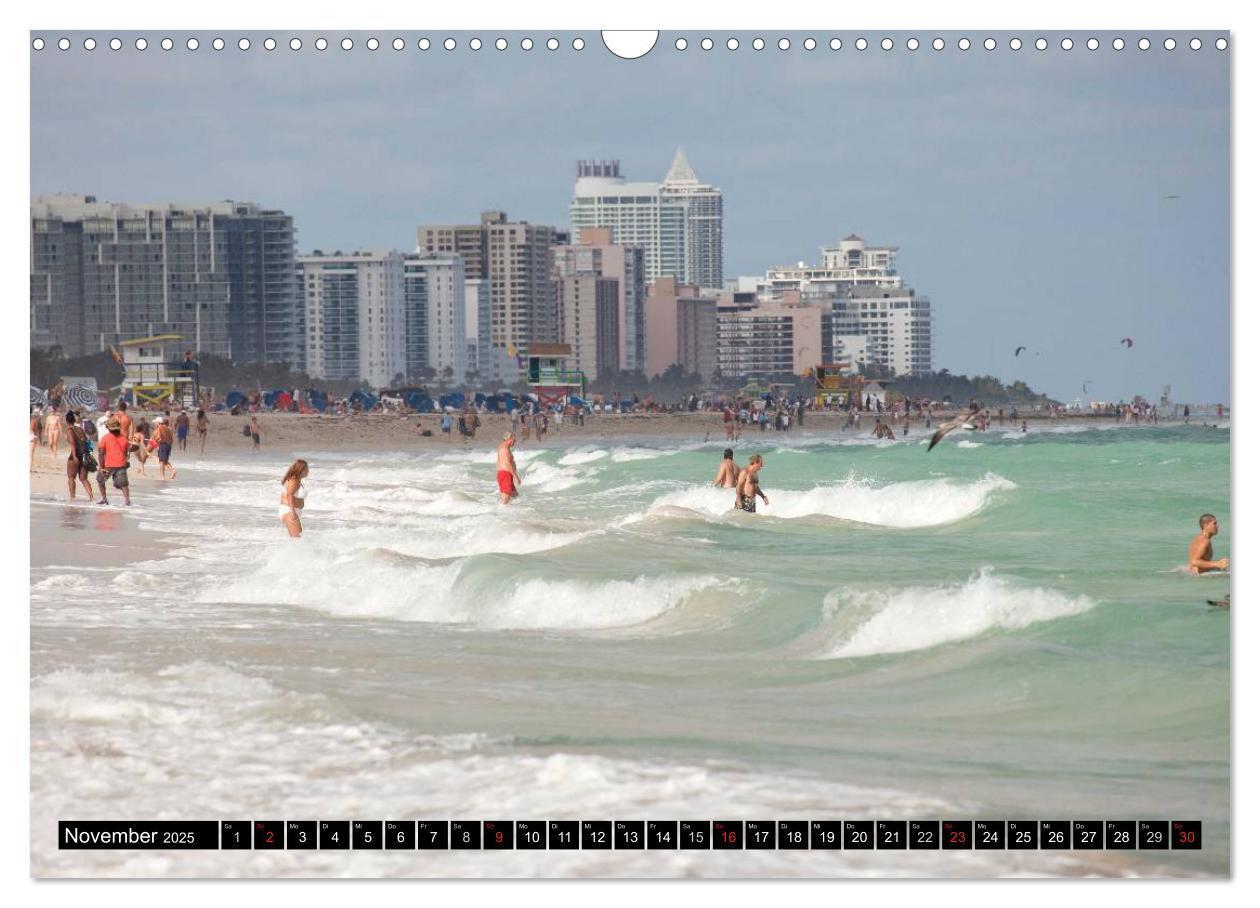 Bild: 9783435743544 | Miami und Florida (Wandkalender 2025 DIN A3 quer), CALVENDO...