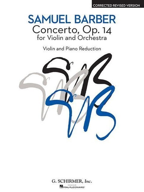 Cover: 9780793554584 | Concerto - Corrected Revised Version: Violin and Piano Reduction