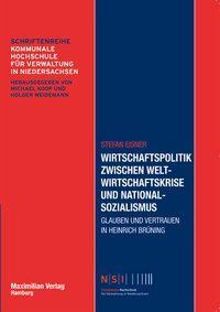 Cover: 9783786909354 | Wirtschaftspolitik zwischen Weltwirtschaftskrise und...