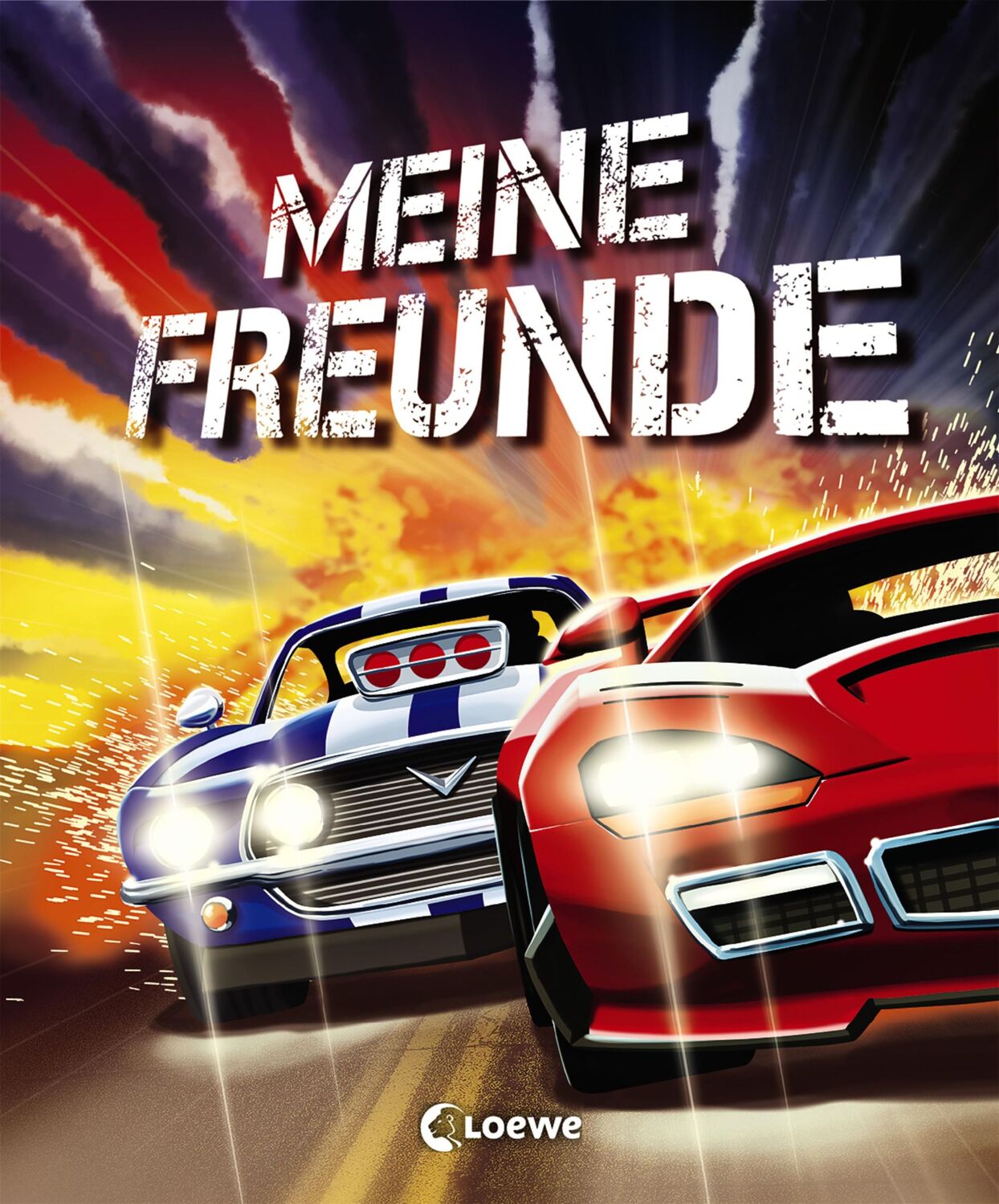 Cover: 9783785588789 | Meine Freunde (Rennautos) | Loewe Eintragbücher | Buch | Eintragbücher