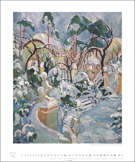 Bild: 9783840084959 | Die schönsten Gärten des Impressionismus. Edition Kunst-Kalender...
