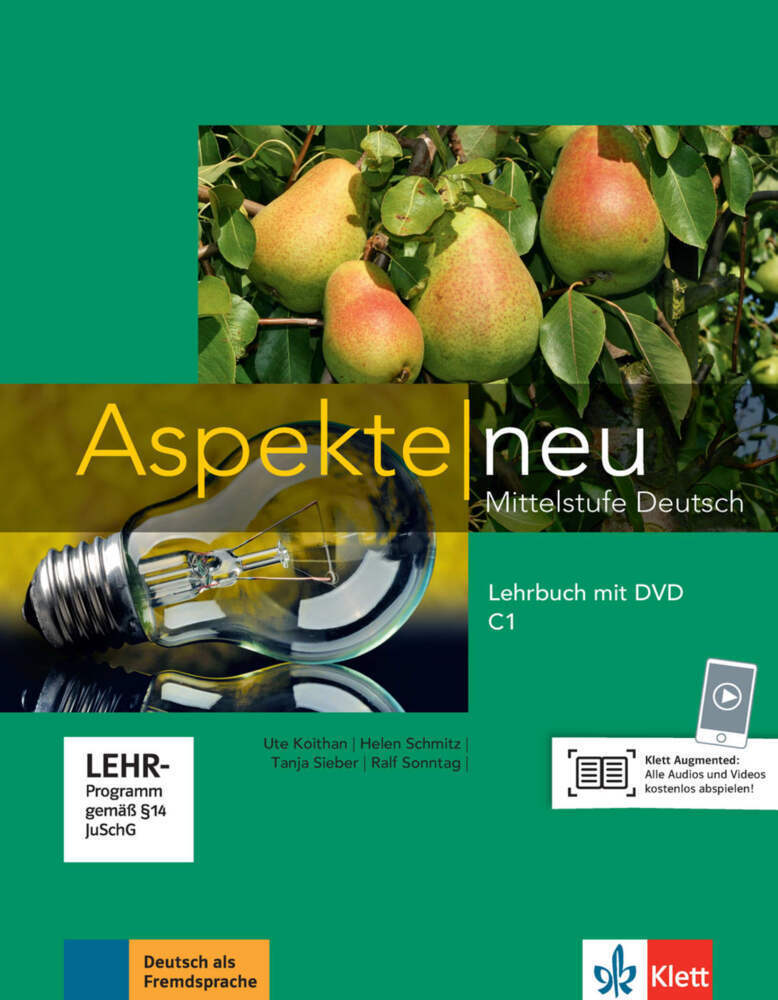 Cover: 9783126050340 | Aspekte neu Lehrbuch C1, m. DVD-ROM | Mittelstufe Deutsch | Buch