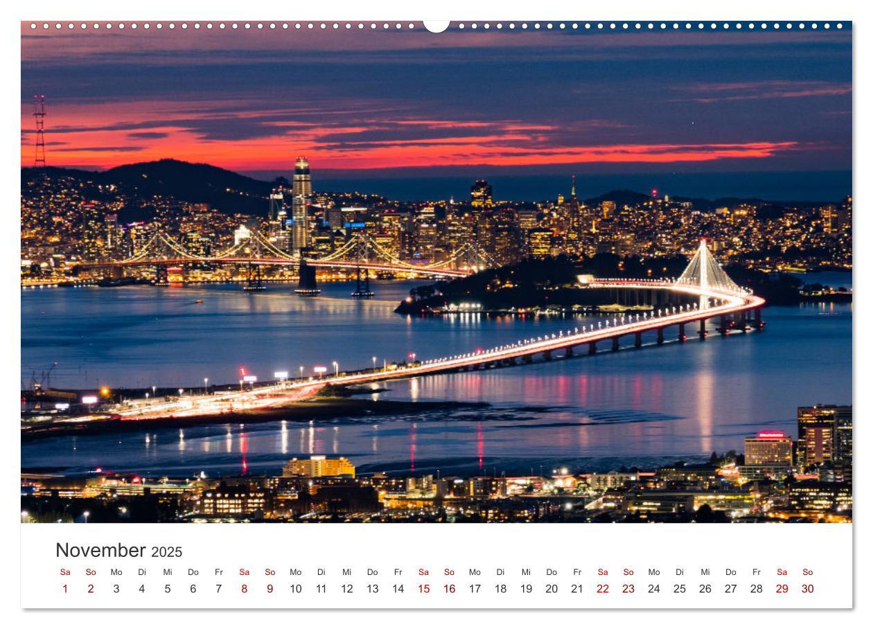 Bild: 9783435007080 | San Francisco - Die Heimat der Golden Gate Bridge. (Wandkalender...