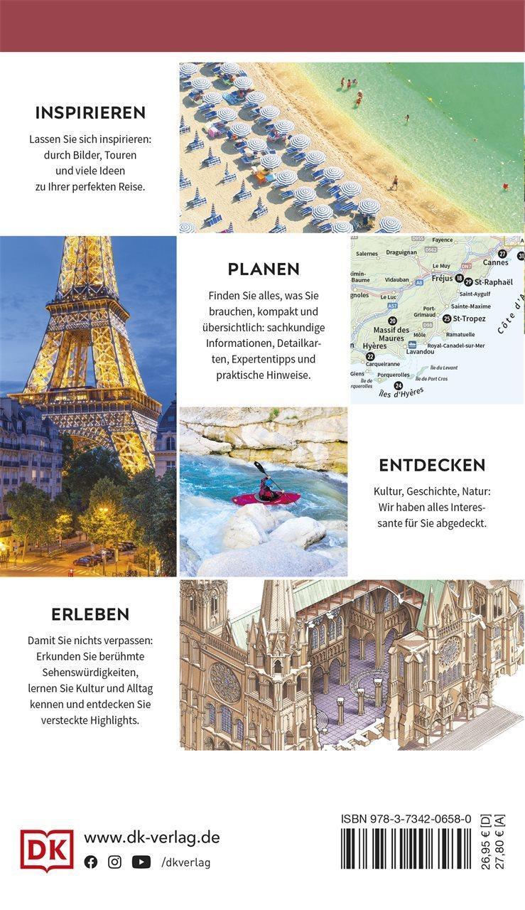 Rückseite: 9783734206580 | Vis-à-Vis Reiseführer Frankreich | Mit detailreichen 3D-Illustrationen