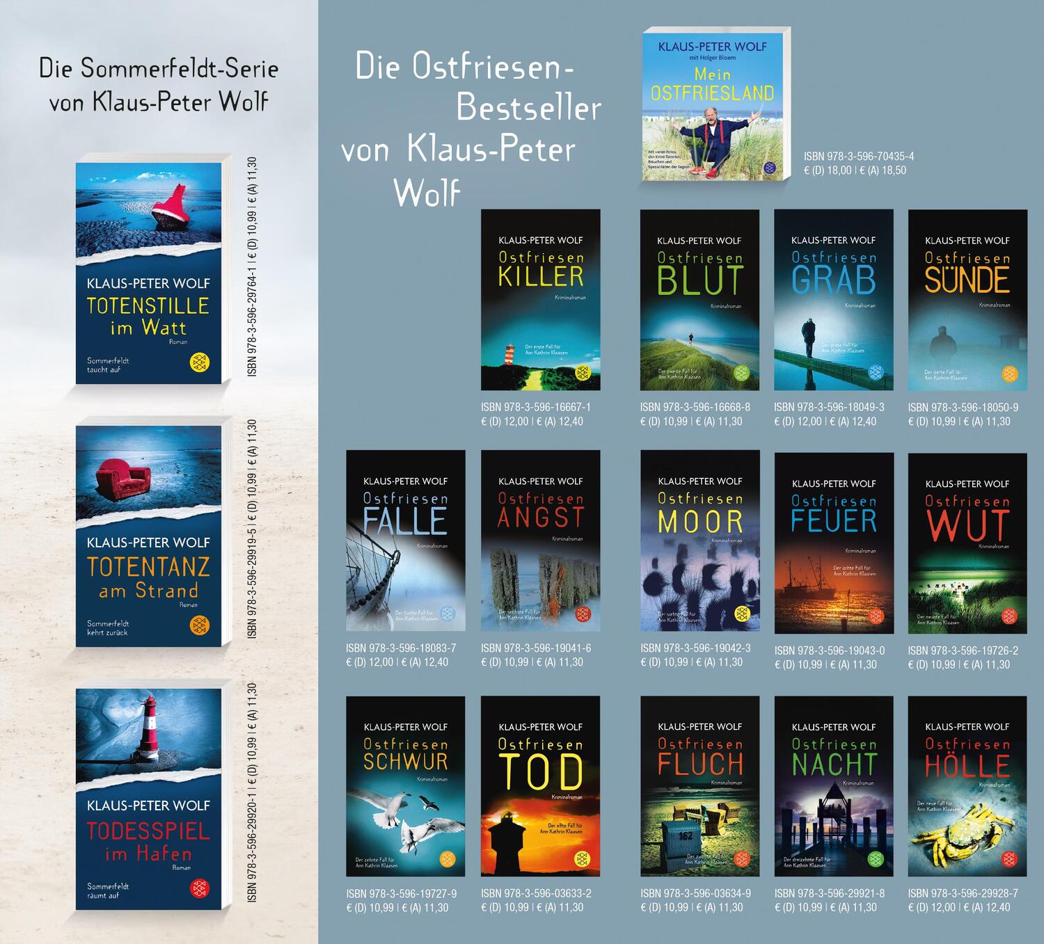 Bild: 9783596299287 | Ostfriesenhölle | Klaus-Peter Wolf | Taschenbuch | 528 S. | Deutsch