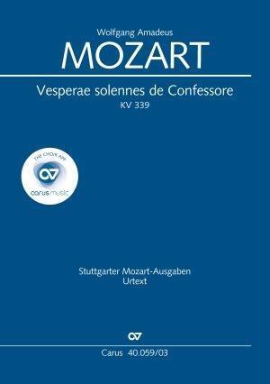 Cover: 9790007083977 | Vesperae solennes de Confessore (Klavierauszug) | KV 339,1780 | Mozart
