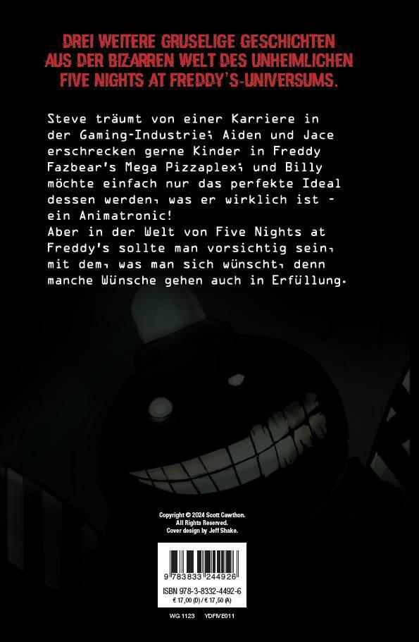 Rückseite: 9783833244926 | Five Nights at Freddy's | Tales from the Pizzaplex 2 - Happs | Buch