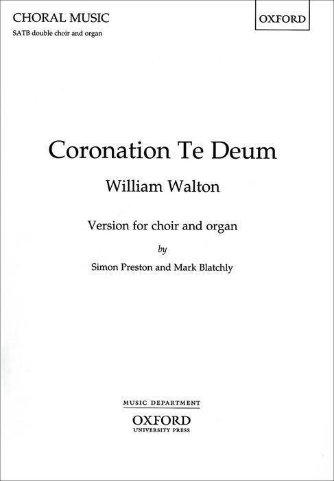 Cover: 9780193534872 | Coronation Te Deum | Simon Preston | Chorpartitur | Englisch | 1988