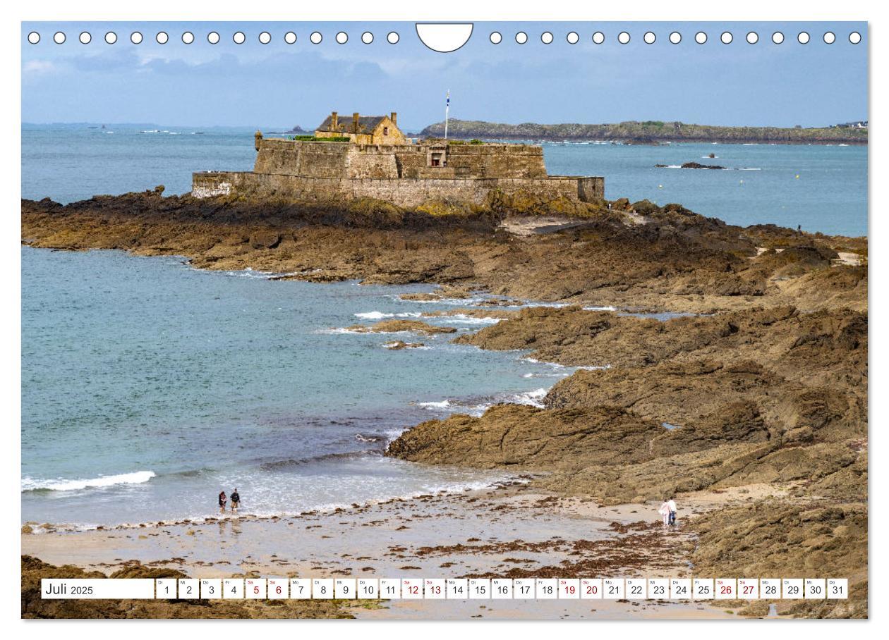 Bild: 9783435025466 | Bretagne - Saint Malo (Wandkalender 2025 DIN A4 quer), CALVENDO...