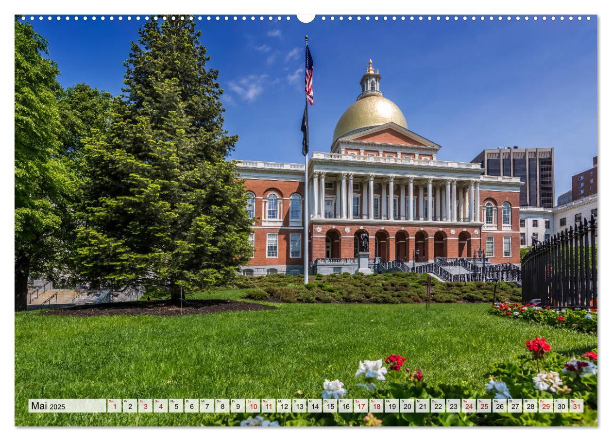 Bild: 9783435370559 | Stadtansichten aus Boston (Wandkalender 2025 DIN A2 quer), CALVENDO...