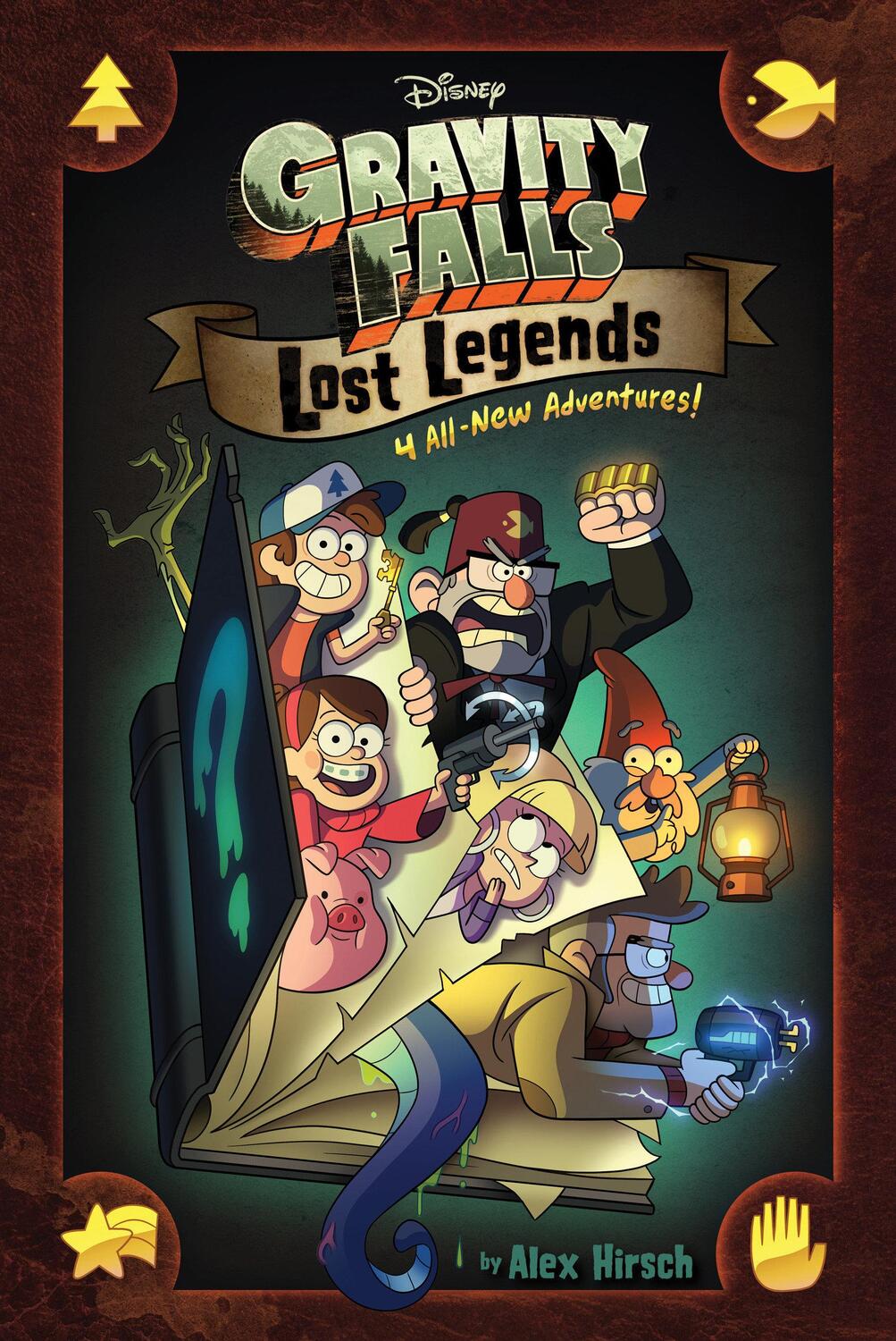 Cover: 9781368021425 | Gravity Falls: Lost Legends | 4 All-New Adventures! | Alex Hirsch