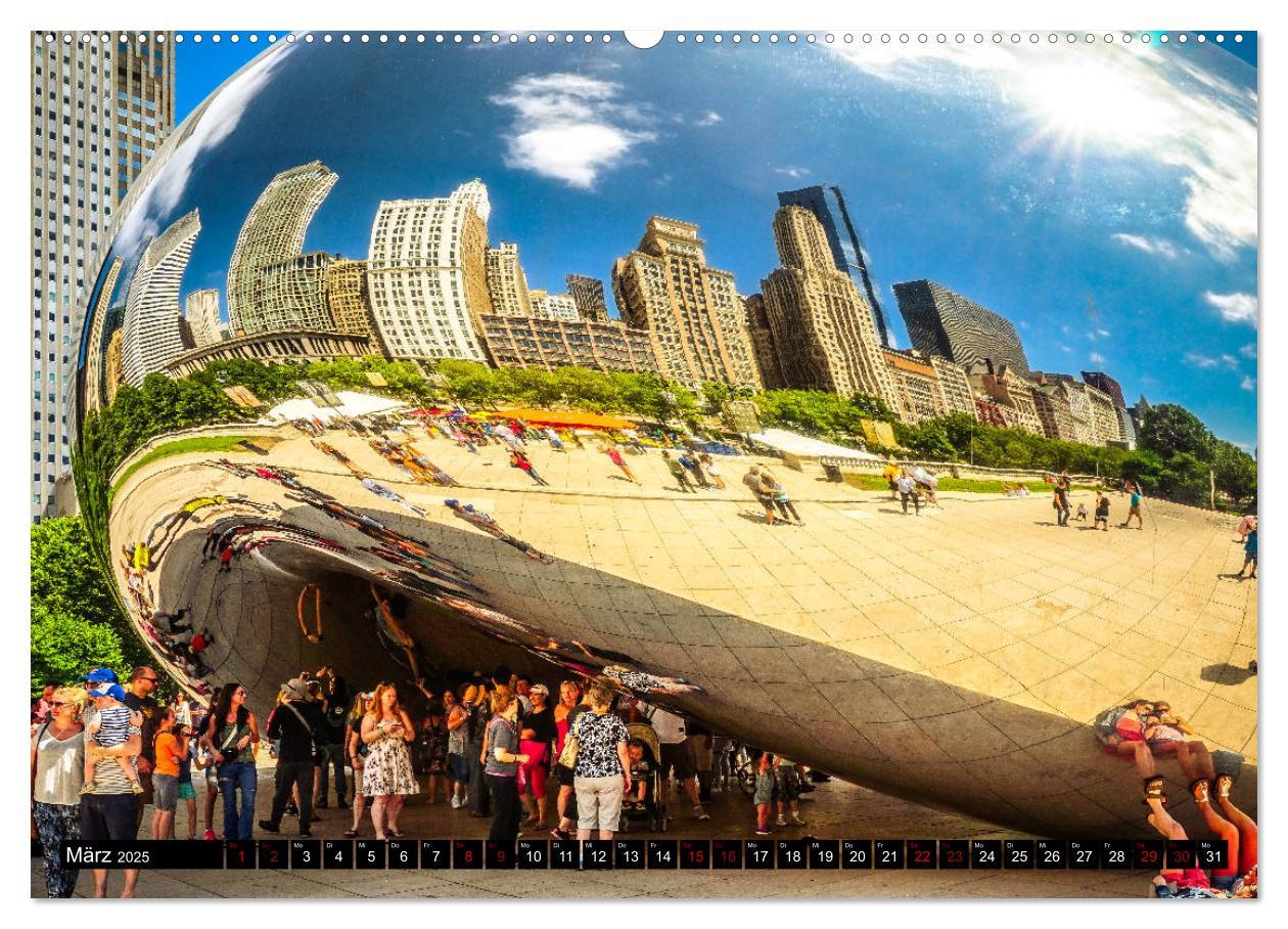 Bild: 9783435358489 | Chicago Impressionen (Wandkalender 2025 DIN A2 quer), CALVENDO...