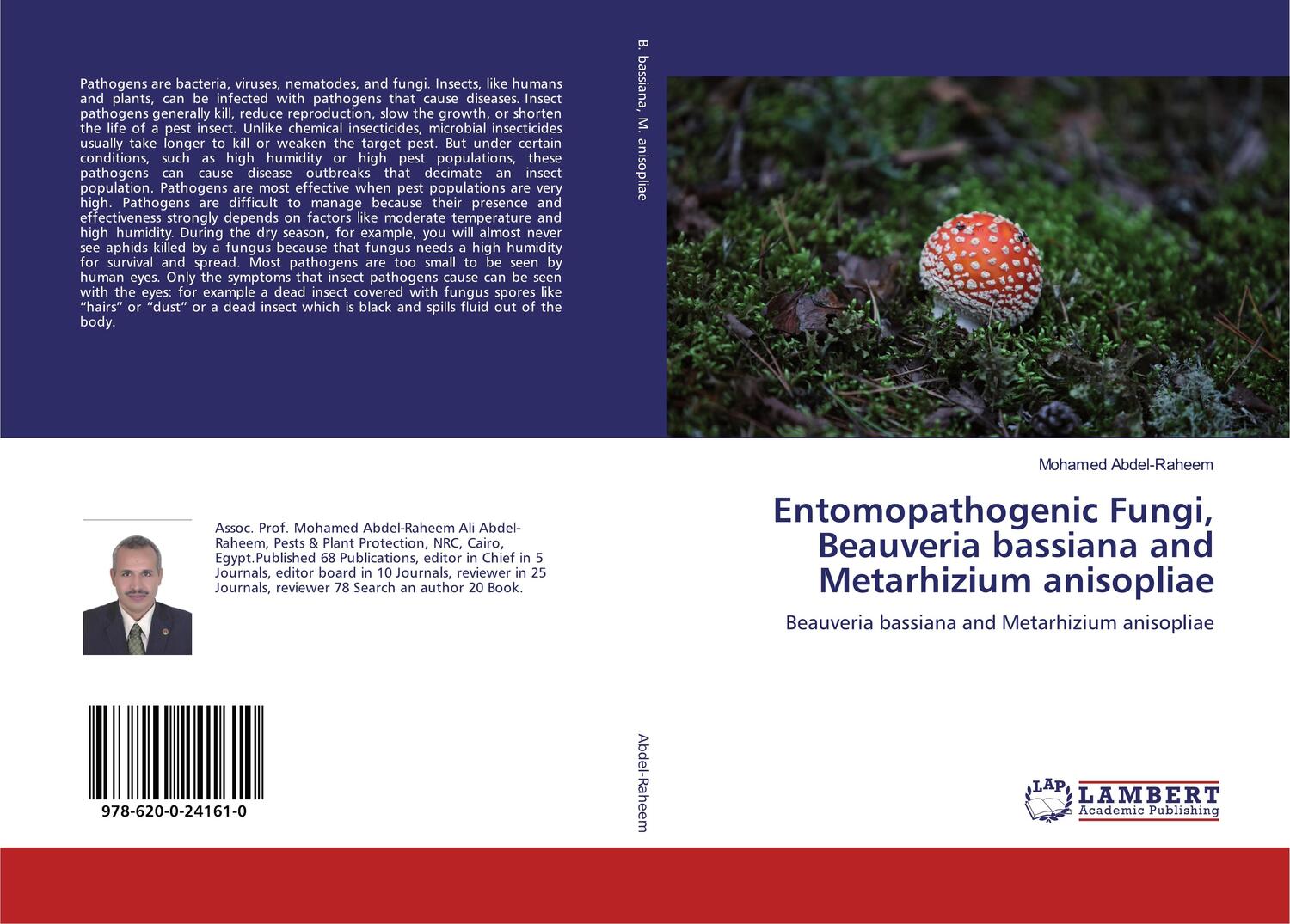 Cover: 9786200241610 | Entomopathogenic Fungi, Beauveria bassiana and Metarhizium anisopliae