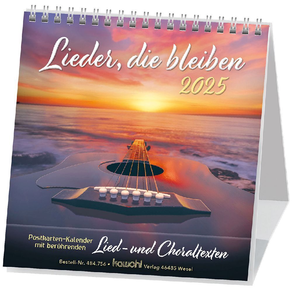 Cover: 9783754875650 | Lieder, die bleiben 2025 | Kalender | Spiralbindung. Spiralbindung