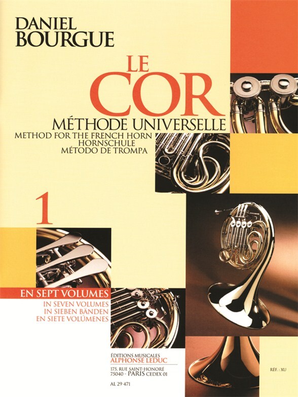 Cover: 9790046294716 | Le Cor Methode Universelle - Vol.1 | Daniel Bourgue | Partitur