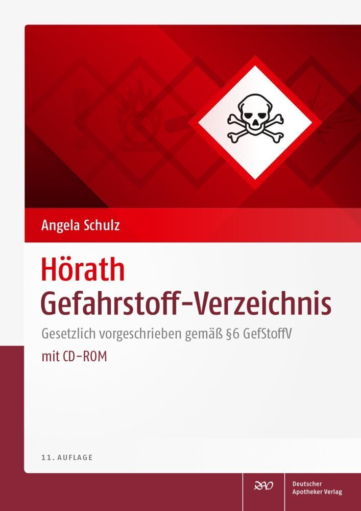 Cover: 9783769273595 | Hörath Gefahrstoff-Verzeichnis, m. CD-ROM | Angela Schulz (u. a.)