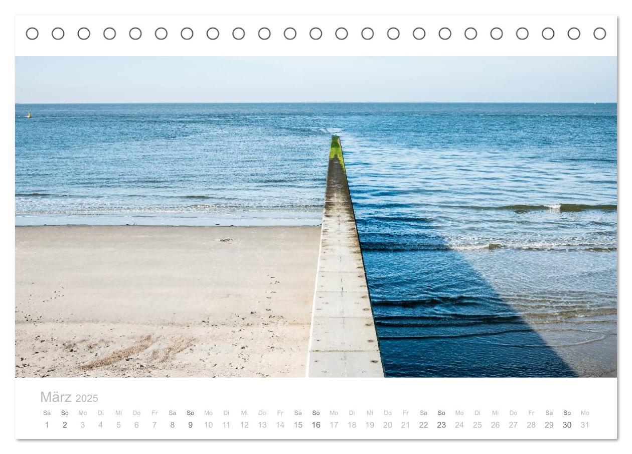 Bild: 9783435540341 | Einfach Borkum (Tischkalender 2025 DIN A5 quer), CALVENDO...