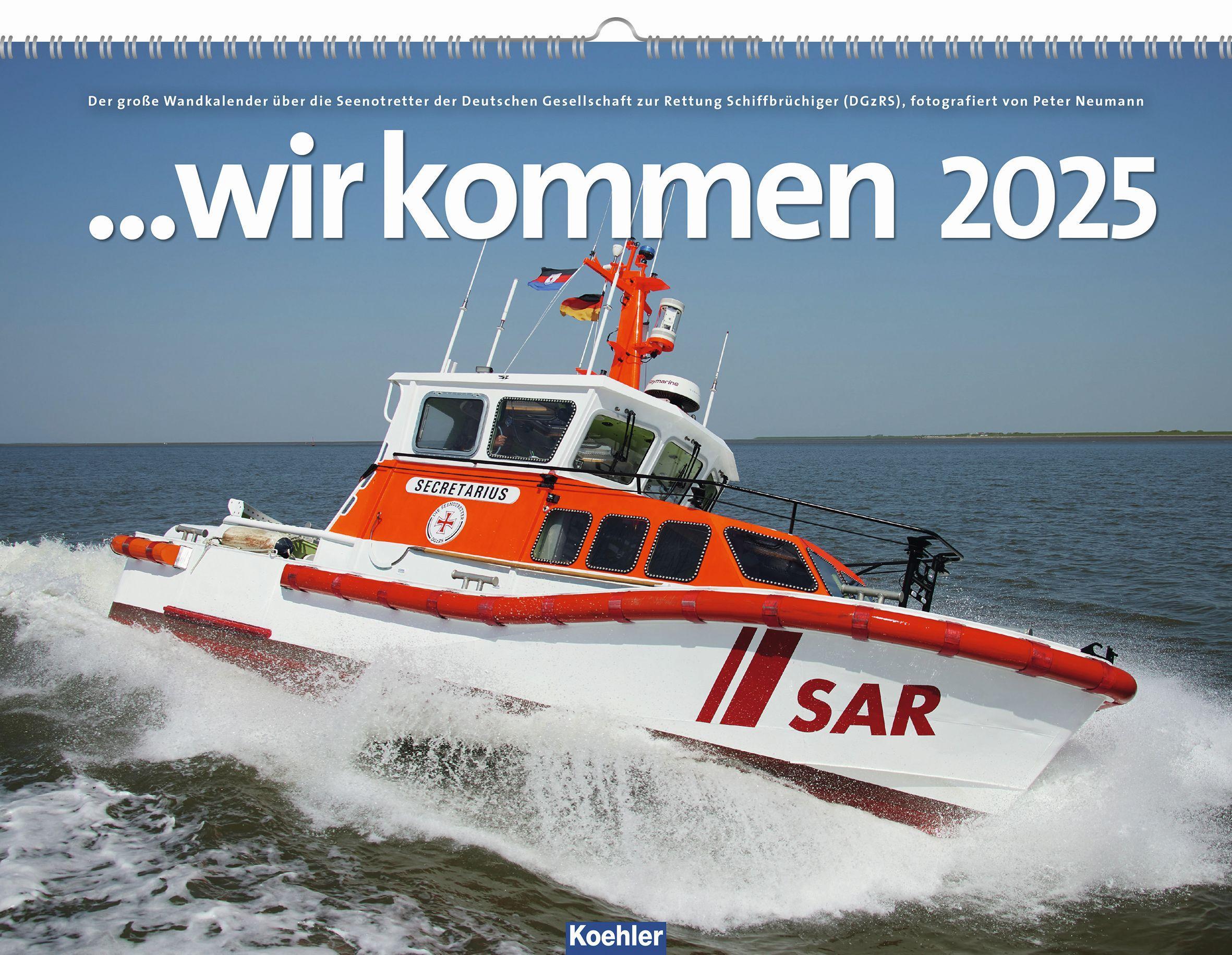 Cover: 9783782215459 | ...wir kommen 2025 | Peter Neumann | Kalender | 12 S. | Deutsch | 2025