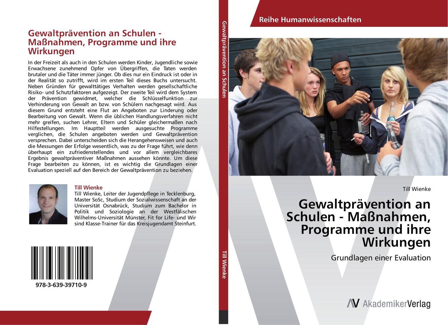 Cover: 9783639397109 | Gewaltprävention an Schulen - Maßnahmen, Programme und ihre Wirkungen