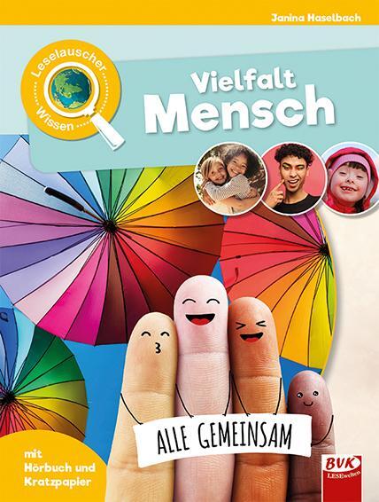 Cover: 9783965201446 | Leselauscher Wissen: Vielfalt Mensch | Janina Haselbach | Buch | 2021
