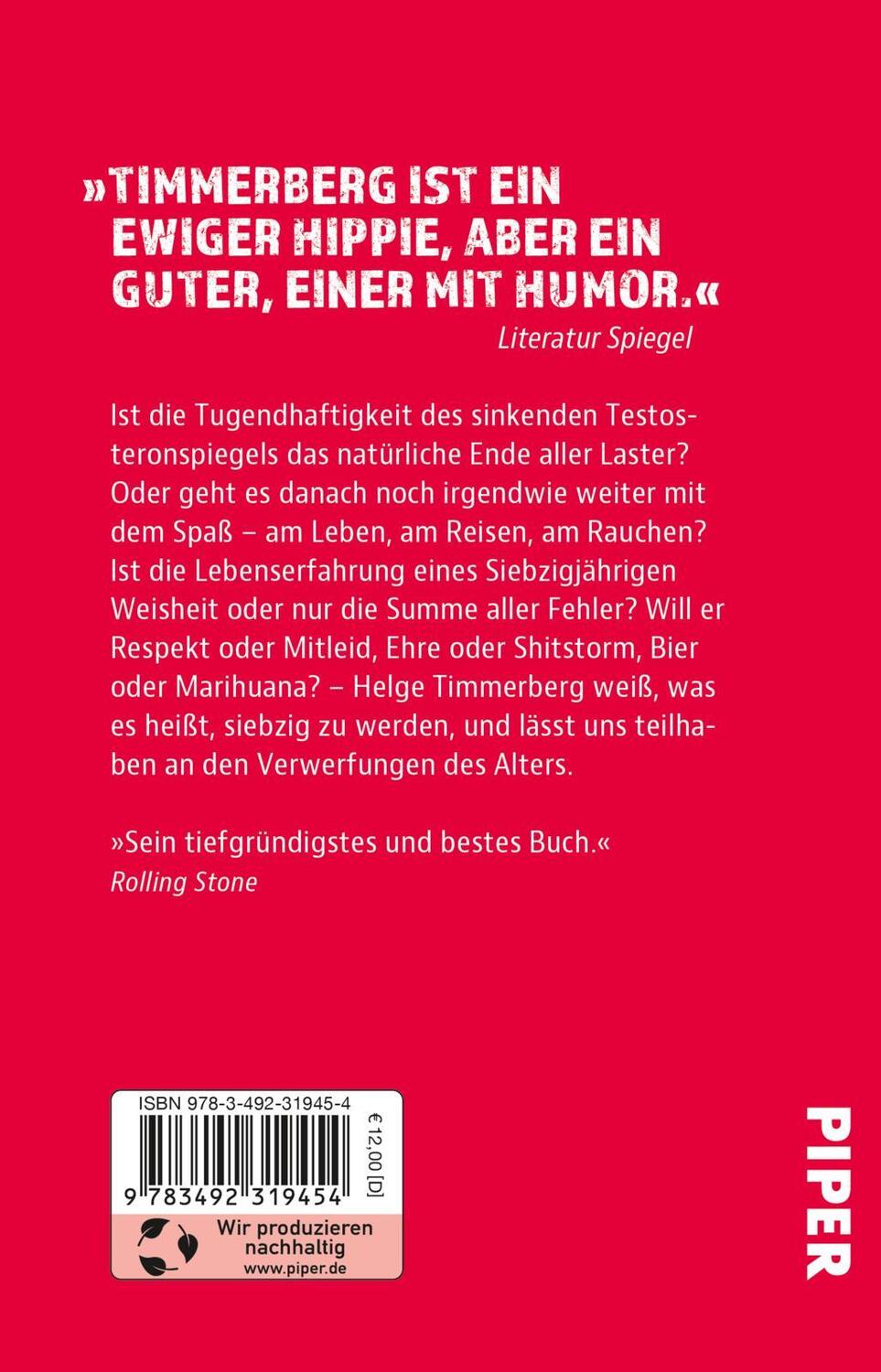 Rückseite: 9783492319454 | Lecko mio | Helge Timmerberg | Taschenbuch | 192 S. | Deutsch | 2023
