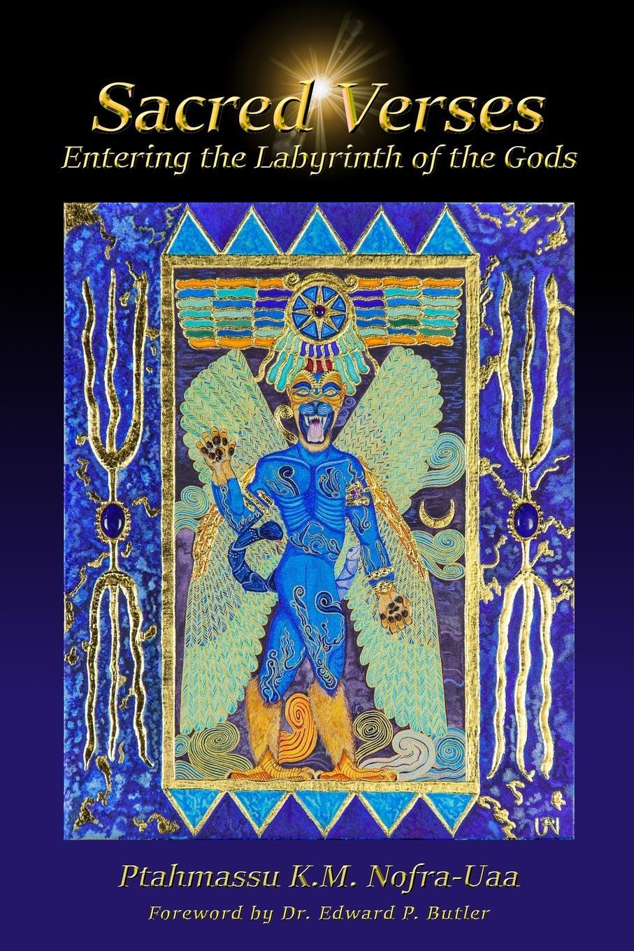 Cover: 9781737661016 | Sacred Verses | Entering the Labyrinth of the Gods | Nofra-Uaa | Buch