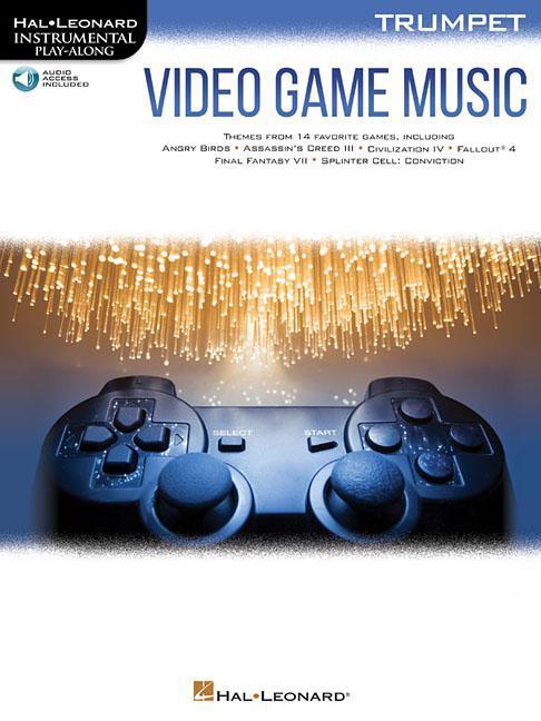 Cover: 9781540036049 | Video Game Music - Instrumental Play-Along for Trumpet (Book/Online...