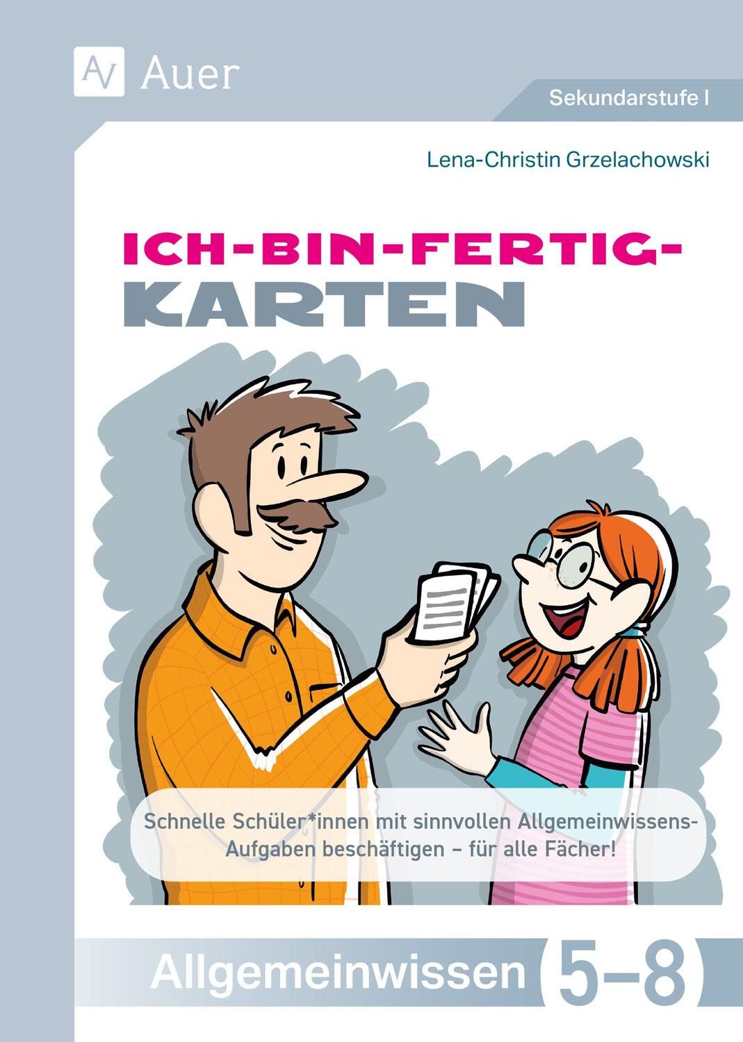 Cover: 9783403088585 | Ich-bin-fertig-Karten Allgemeinwissen Klassen 5-8 | Grzelachowski