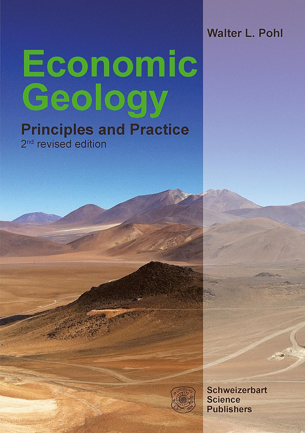 Cover: 9783510654413 | Economic Geology | Principles and Practice | Walter L. Pohl | Buch