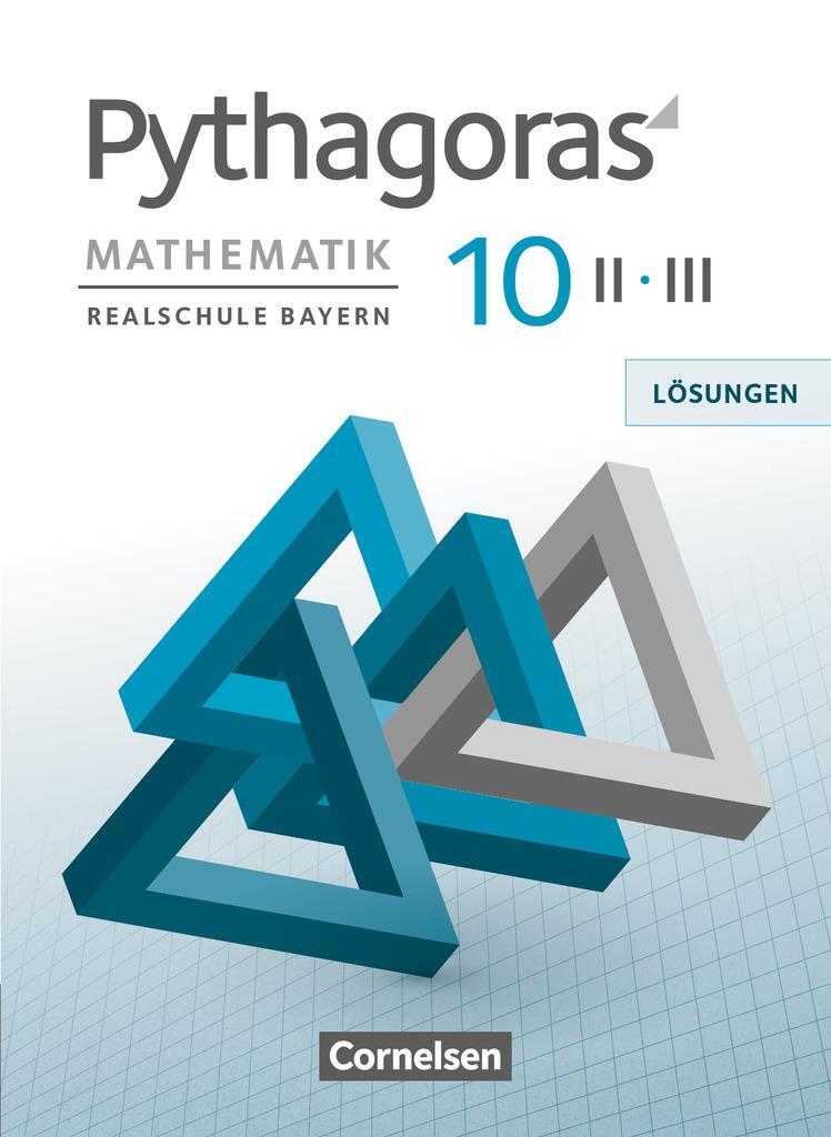 Cover: 9783060411337 | Pythagoras 10. Jahrgangsstufe (WPF II/III) - Realschule Bayern -...