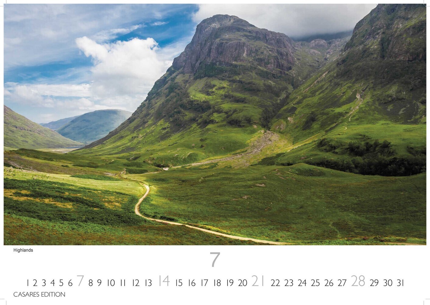 Bild: 9789918620562 | Schottland 2024 L 35x50cm | Kalender | 14 S. | Deutsch | 2024