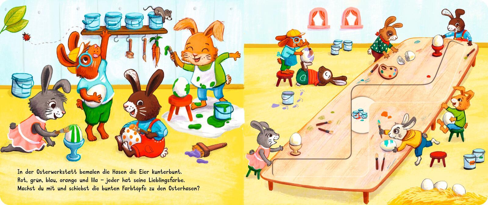 Bild: 9783480239214 | Meine Schiebebahn-Pappe: Hilf mit an Ostern | Buch | 10 S. | Deutsch