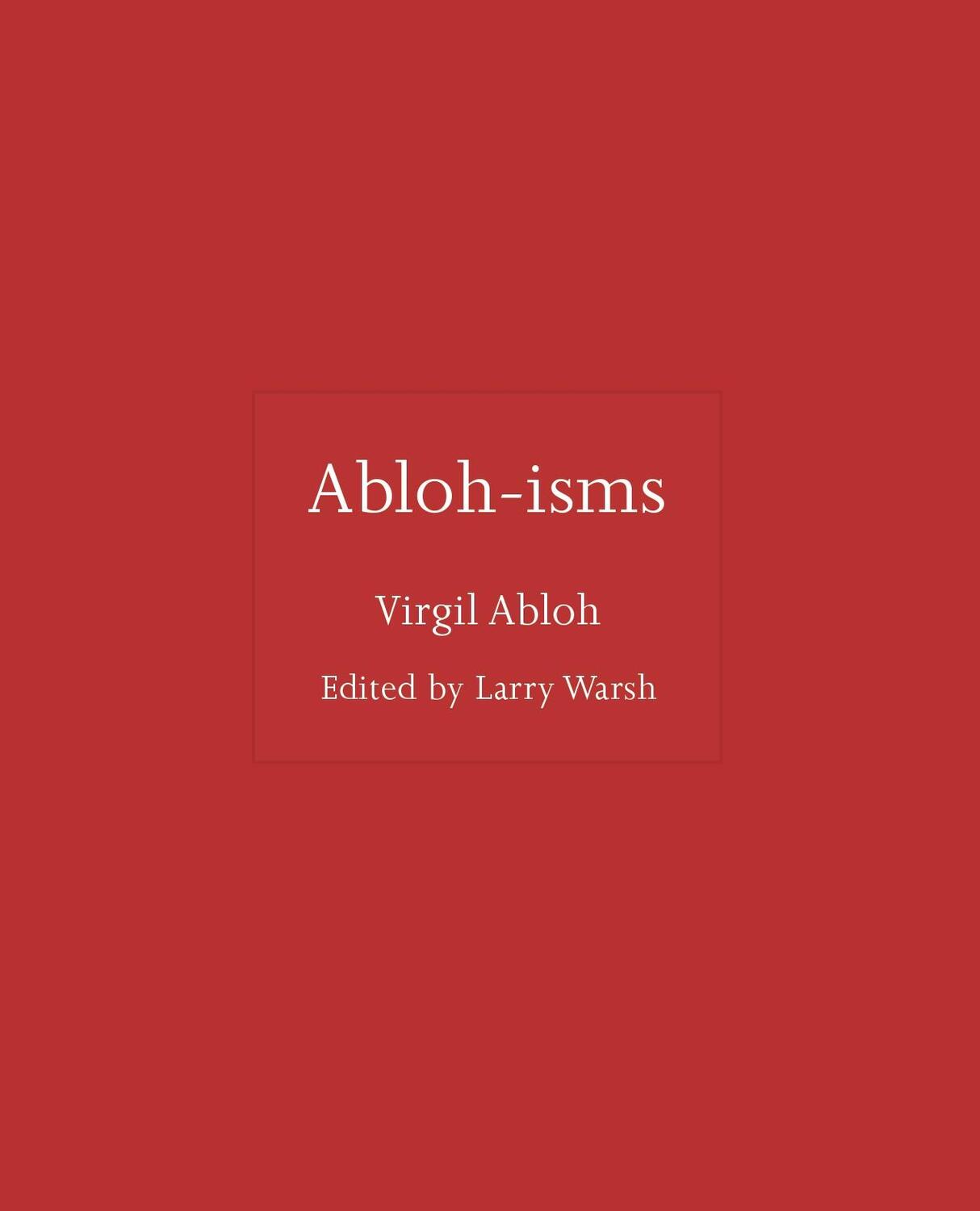 Cover: 9780691213798 | Abloh-isms | Virgil Abloh | Buch | ISMs | Gebunden | Englisch | 2021